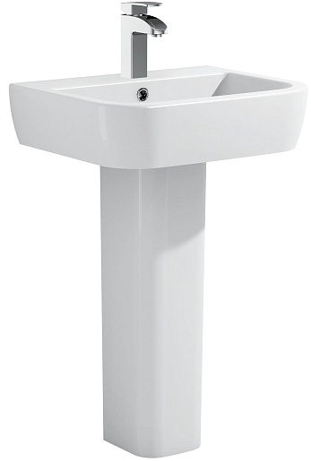 Allen Brau Раковина Infinity 56 4.21007.20 белый глянец – картинка-3