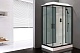 Royal Bath Душевая кабина HP RB 8120HP6-GT-BL-R 120x80 R стекло прозрачное профиль черный матовый – фотография-5