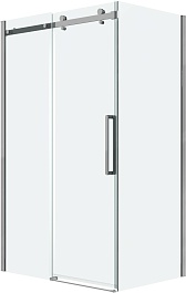Grossman Боковая стенка Classic 80x195 профиль хром стекло прозрачное – фотография-2