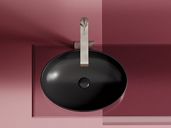 Ceramicanova Мебельная раковина Element 50 CN6056MB чёрный матовый – фотография-3