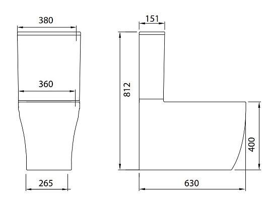 Allen Brau Унитаз напольный Priority 4.31003.20 белый – фотография-14