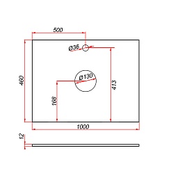 Зов Тумба с раковиной Севилья 100 подвесная капри/столешница белая – фотография-9