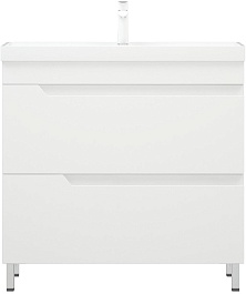 Corozo Тумба под раковину Юрма 80 Z2 белая – фотография-1