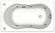 Bas Акриловая ванна Кэмерон 120 – картинка-11