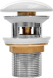 Iddis Донный клапан Optima Home OPHWS0Wi88 белый глянцевый – фотография-1