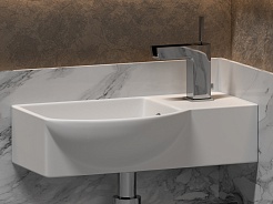 Ceramicanova Раковина Element 40/22 CN6039L белая – фотография-6