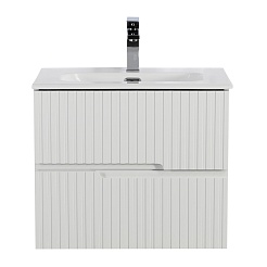 Cezares Тумба с раковиной Duet 60 подвесная CZR-8073-60 bianco lucido – фотография-2