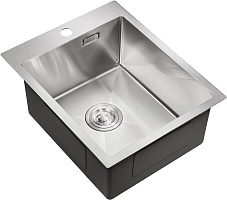 Milacio Мойка кухонная Denia 41 Steel нержавеющая сталь