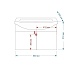 Misty Тумба с раковиной Джулия 85 подвесная белая – картинка-11