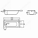 Roca Стальная ванна Contesa 160 см – фотография-12