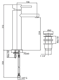 Cezares Смеситель OVER-LC-01-Cr-W0 для раковины – фотография-2