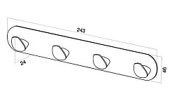 Am.Pm Крючок Inspire A5035964 – фотография-2