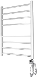 Domoterm Полотенцесушитель электрический Квадро П8 500x800 ER хром – фотография-2