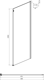 Ambassador  Душевой уголок Benefit 160x100 19021105HX-100HX – фотография-6