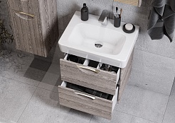 Акватон Мебель для ванной Сильва 60 дуб фьорд – фотография-4