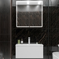 Mixline Мебель для ванной Вектор 80 Марго подвесная белая