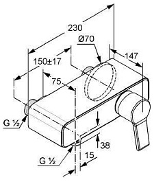 Kludi Смеситель "O-CEAN 389700575" – фотография-3