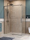 BelBagno Душевой уголок Soft Close-1 SOFT_CLOSE-1-AH-1-140/80-C-GM 140x80 профиль оружейная сталь стекло прозрачное – фотография-13