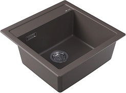 Florentina Мойка кухонная Эстель 510 серый шелк – фотография-2