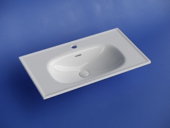 Ceramicanova Мебельная раковина Sabo 80 CN13002 белая – фотография-3