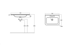 BelBagno Тумба под раковину Albano-Cer 50 подвесная Bianco Lucido – фотография-12