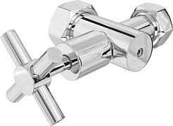 Стилье Вентиль с клапаном запорный (крестовой) G 1" НГ х G 3/4" НГ – фотография-1