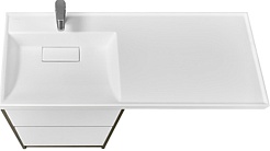 Акватон Мебель для ванной Лондри 60 L дуб кантри/белая – фотография-3