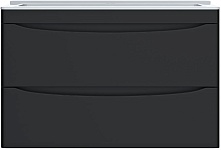 Vivon Тумба с раковиной Ostin 80 подвесная черная матовая