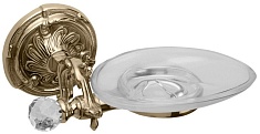 Art&Max Мыльница Barocco Crystal AM-1786-Br-C