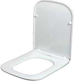 Esbano Сиденье для унитаза Garant белое – фотография-1