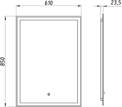ASB-Mebel Зеркало Марика 60 – фотография-3