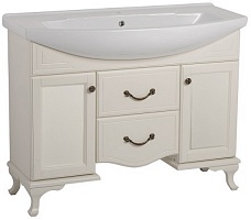 Bas Тумба под раковину Берта 105, слоновая кость, глухие дверцы