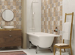 ВИЗ Стальная ванна Donna Vanna 120/70 с опорной подставкой белая орхидея – фотография-2