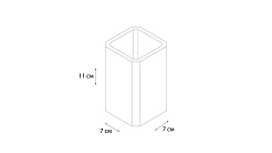 Fixsen Стакан Text FX-230-3 – фотография-3