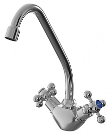 Mixline Смеситель для кухни 1/2 ML07-032 под гайку хром – фотография-3