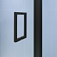 RGW Душевой уголок Stilvoll SV-145B (SV-05B + Z-050-2B) 80x110 профиль черный стекло прозрачное – фотография-10