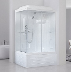 Royal Bath Душевая кабина 100/80 BP RB8100BP1-T-R с высоким поддоном – фотография-3
