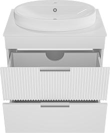 Brevita Тумба под раковину Enfida 70 белая – фотография-3