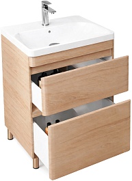 Vivon Тумба под раковину Atwood 60 напольная дерево – фотография-6