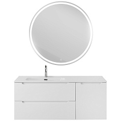 BelBagno Тумба с раковиной Etna 120 L подвесная Bianco Lucido – фотография-9