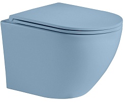 WeltWasser Унитаз подвесной MERZBACH 004MT-BU – фотография-1