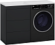 Brevita Мебель для ванной Grafit 120 L под стиральную машину графит – картинка-22