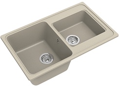 Ewigstein Мойка кухонная Elegant 80D темно-бежевый – фотография-1