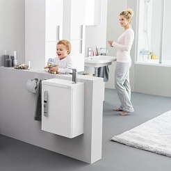 Ravak Тумба с раковиной Chrome 40 R белая – фотография-8