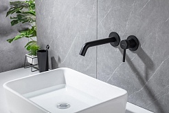 Allen Brau Смеситель для раковины Priority 5.31030-31 (с внутренней частью) черный матовый – фотография-4