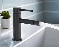 Aquatek Смеситель для биде Европа AQ1318MB матовый черный – фотография-2