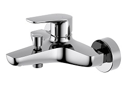 Aquatek Смеситель для ванны с душем Бетта AQ1140CR хром – фотография-1