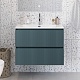 BelBagno Тумба с раковиной Uno mini 80 подвесная Голубой матовый с раковиной BB-8099-3-80 – картинка-23