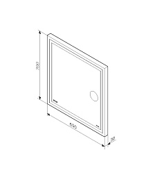 Am.Pm Мебель для ванной X-Joy 65 белый глянец, напольная – фотография-4