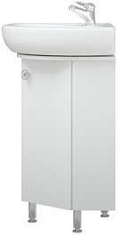 Corozo Тумба с раковиной Флоренция 40 угловая – фотография-1